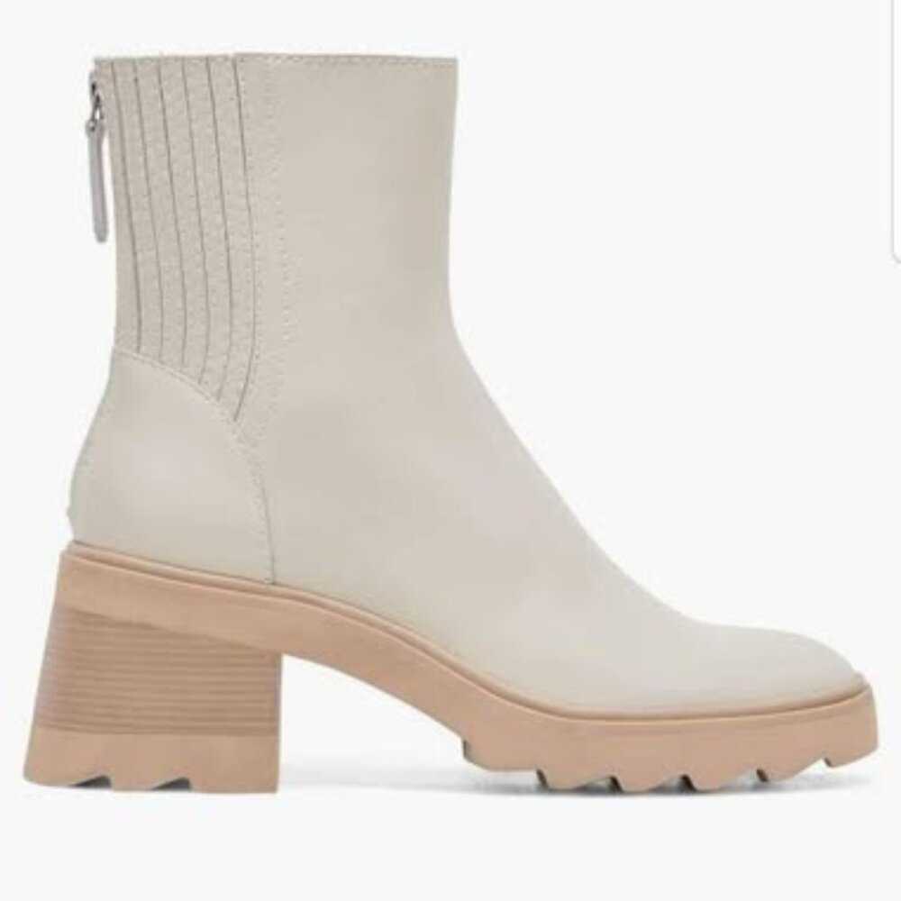 NEW Leather Dolce Vita Women's Martey H2o Fashion Boot  SIZE 8.5